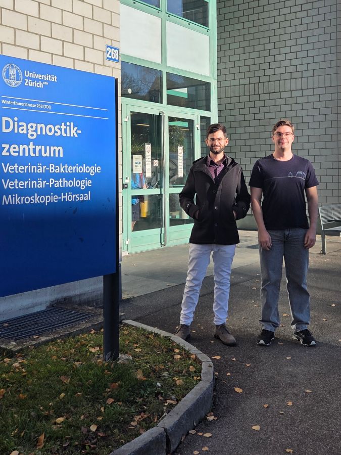 Welcome photo of Francesco Frisenna and Jeroen Koomen (from left to right)